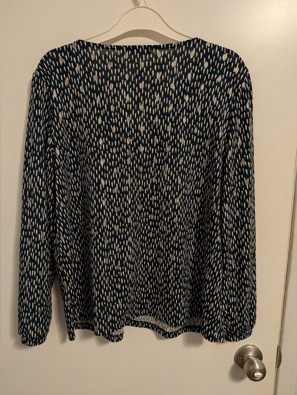 EUC Green & Gold Long Sleeve Tee - Large - Picture 5 of 5